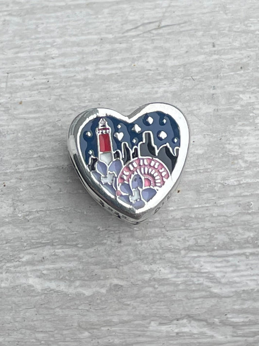 Pandora NJ Exclusive Jersey Girl New Jersey Scenic Travel Heart Charm
