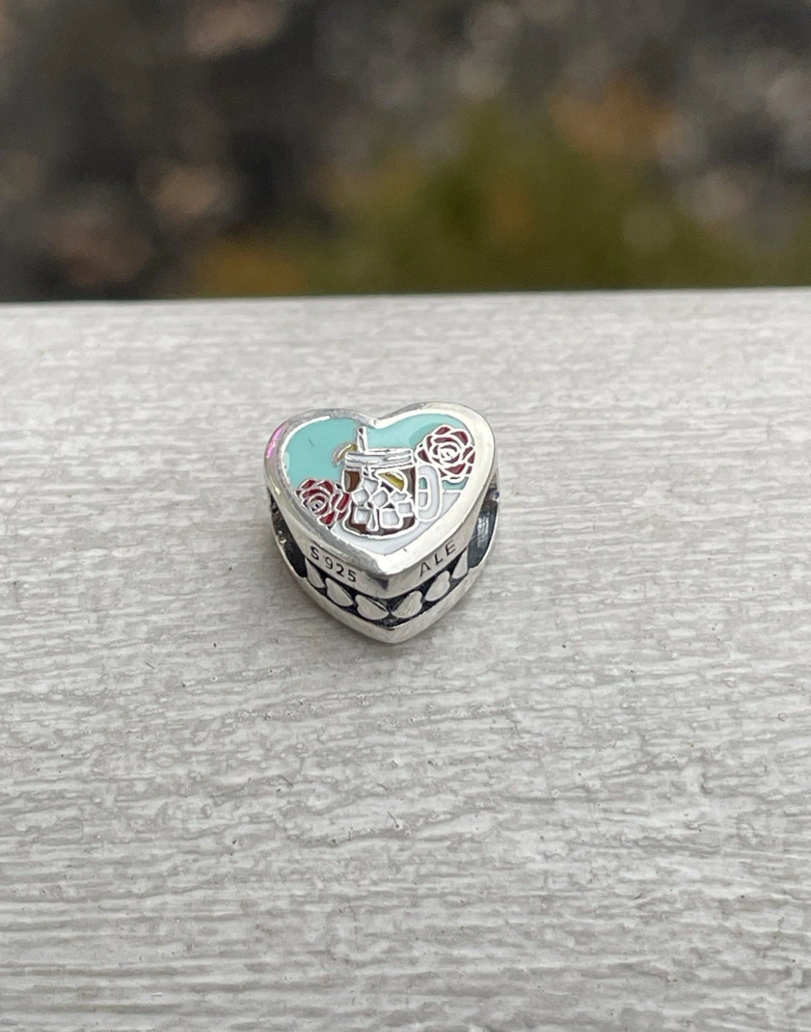 Pandora Sweet Alabama State Online Exclusive Scenic Heart Charm