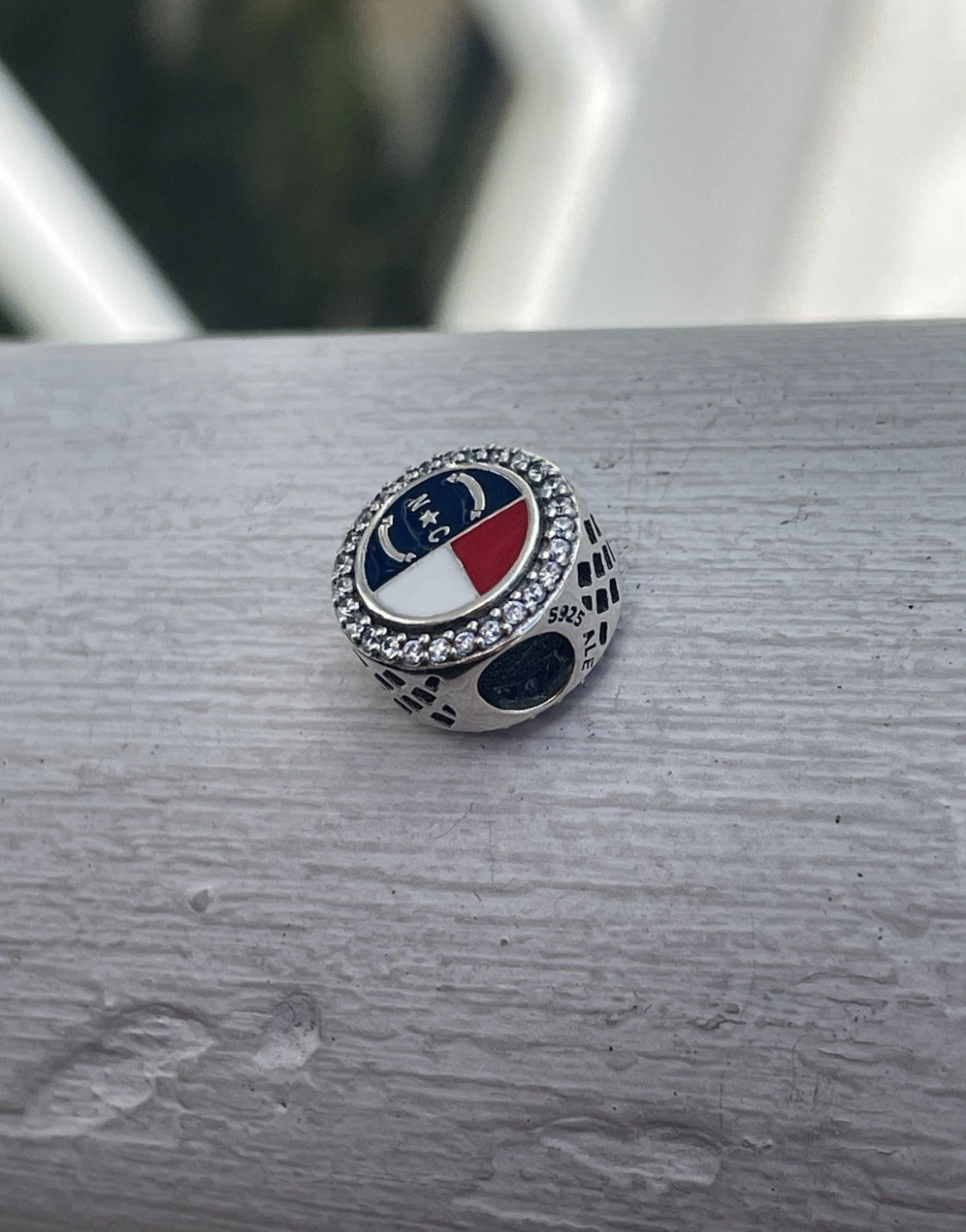 Pandora North Carolina State Exclusive Flag Charm