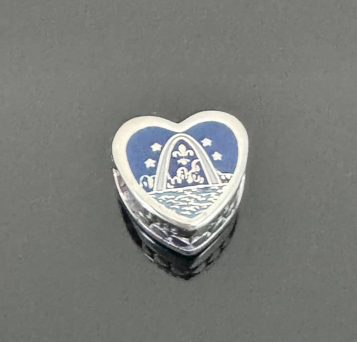 Pandora Saint Louis Arch Exclusive Heart Vacation Destination Charm