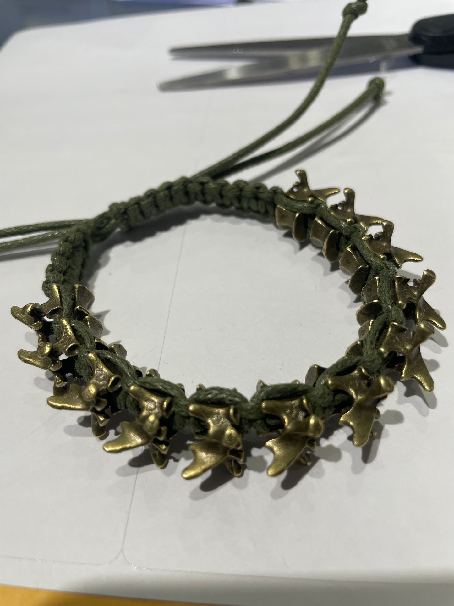 Adjustable Stainless Steel Dragon Spine Bracelet