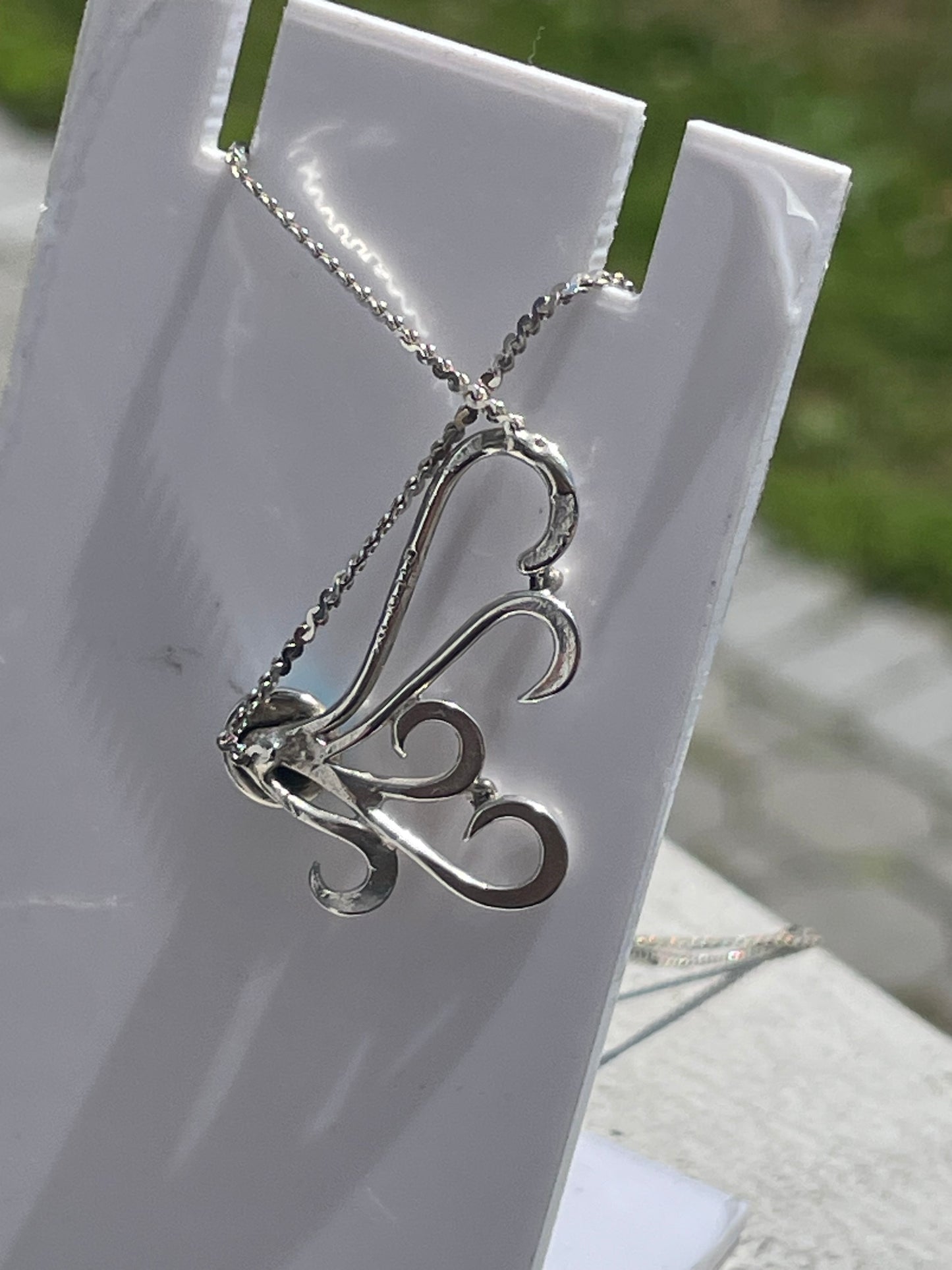 925 Sterling Silver Decorative Turquoise Necklace