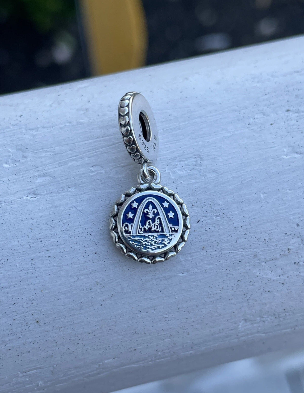 Rare Pandora Saint Louis Arch Monument Exclusive Dangle Vacation Charm