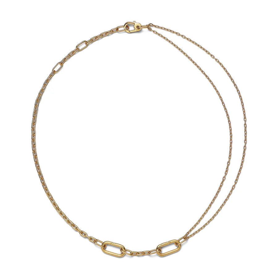 Pandora ME Shine Double Link Chain Necklace 362303C00-45