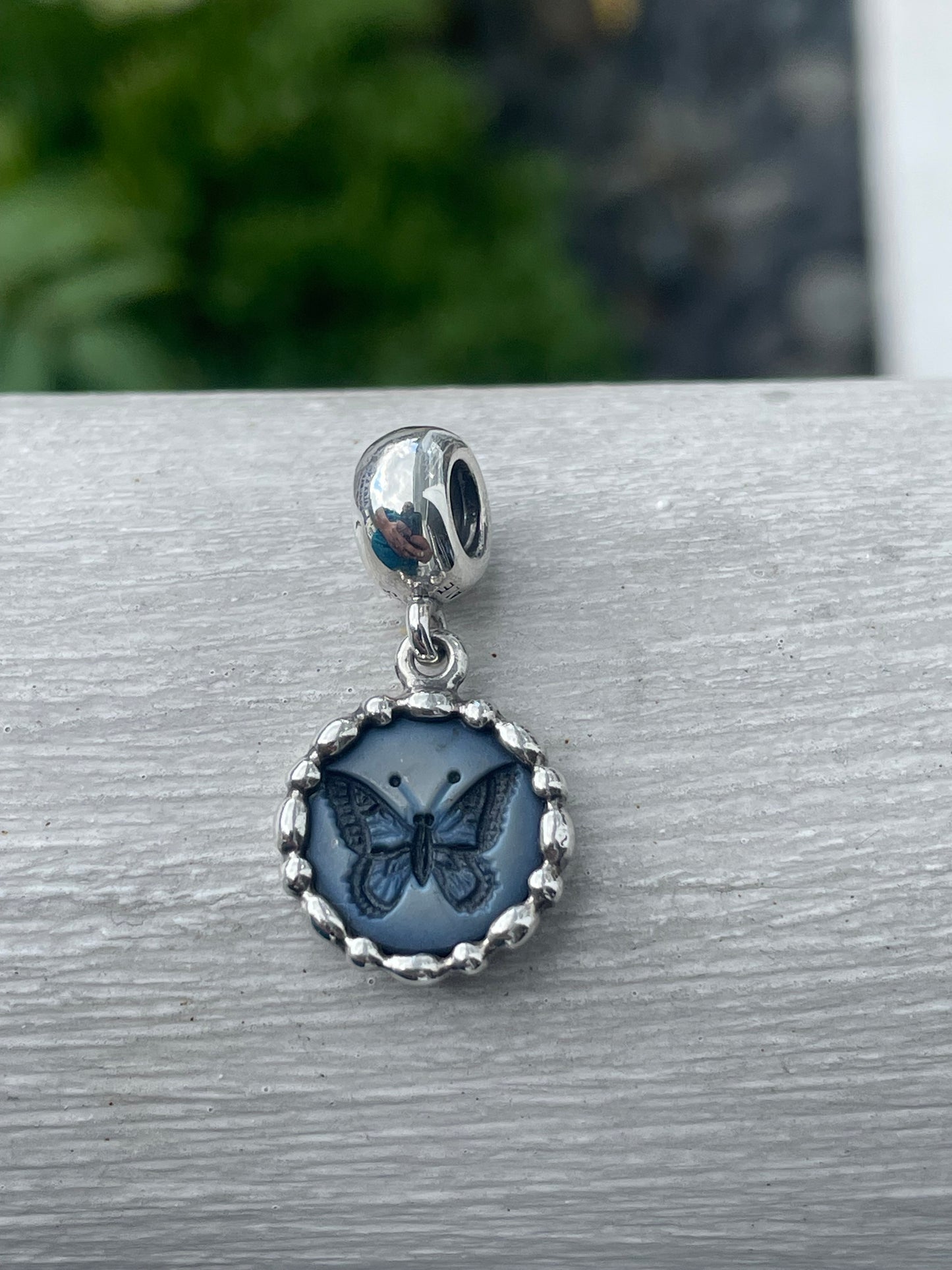 Retired Pandora Butterfly Cameo Charm 790865CAM