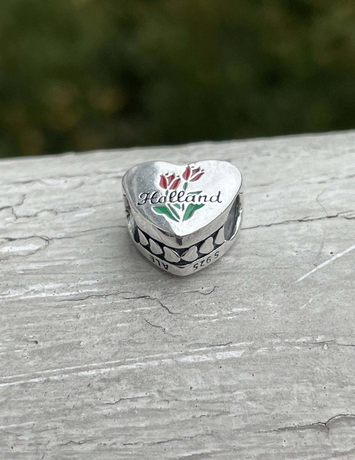Pandora Holland Michigan State Exclusive Tulip Festival Vacation Travel Heart Charm