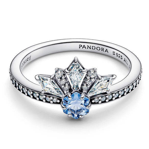 Pandora Disney Frozen Queen Elsa Tiara Ring 194134C01-54 Size 7