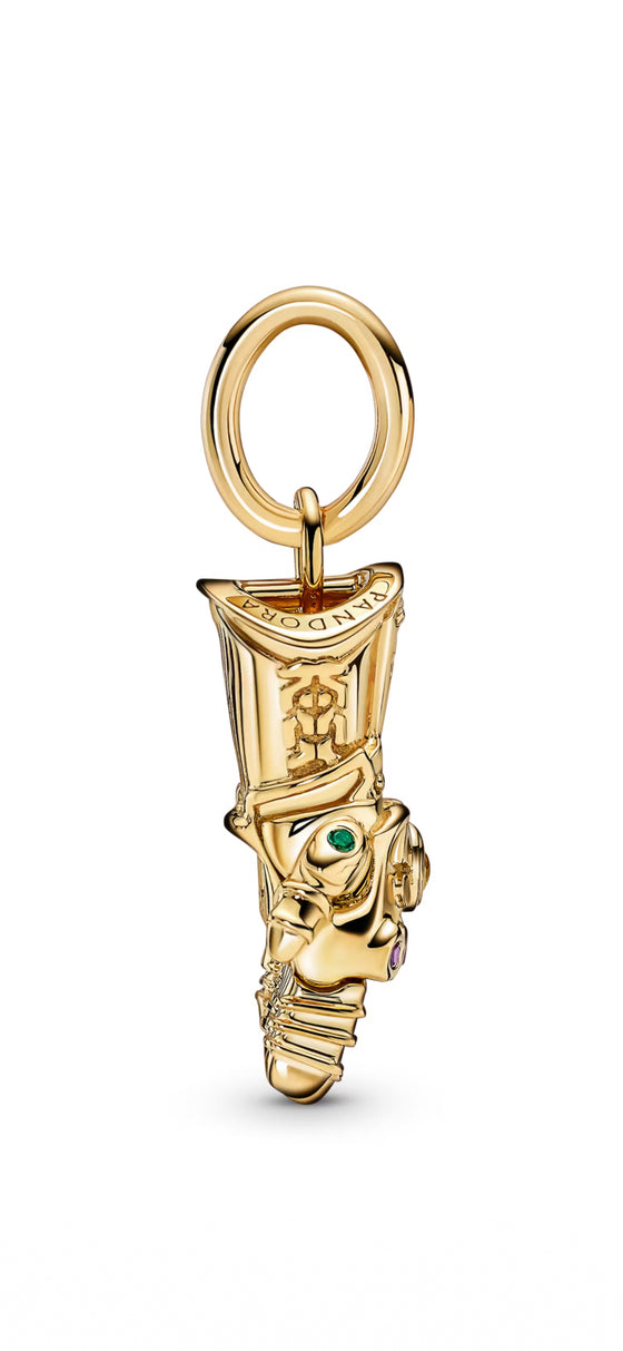 Pandora x Marvel Thanos Avengers Infinity Gauntlet Shine Gold Pendant Charm