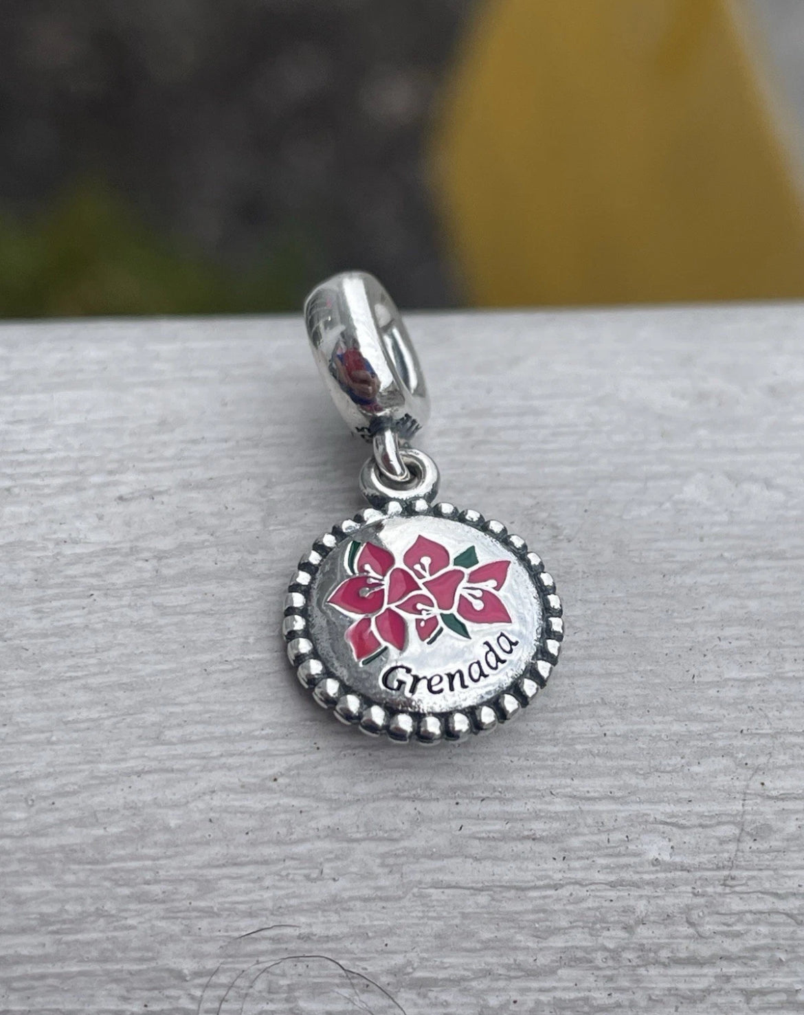 Pandora Grenada Exclusive Dangle Moments Charm