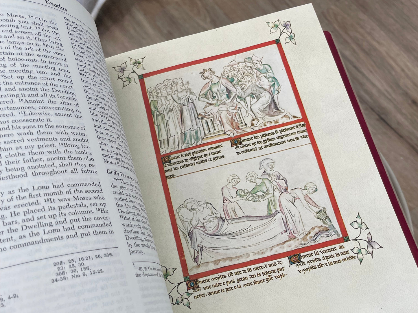 Vintage 1975 Franklin Mint Silver Family Bible Catholic NAB Text Heirloom Edition