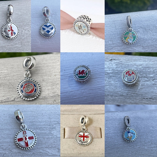 Pandora custom lot of 10 charms