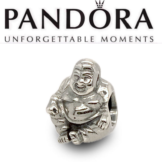 Retired Pandora 790478 Buddha Smiling Man Charm