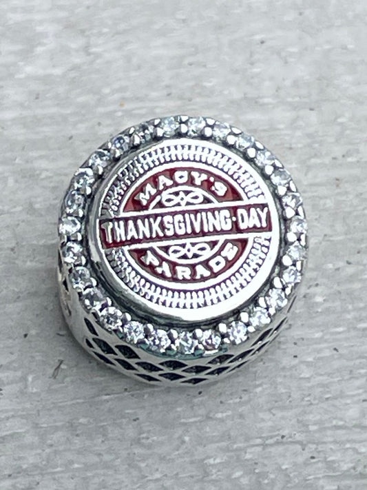 Pandora Limited Edition Macy’s Thanksgiving Day Parade New York City Exclusive Reversible Travel Charm