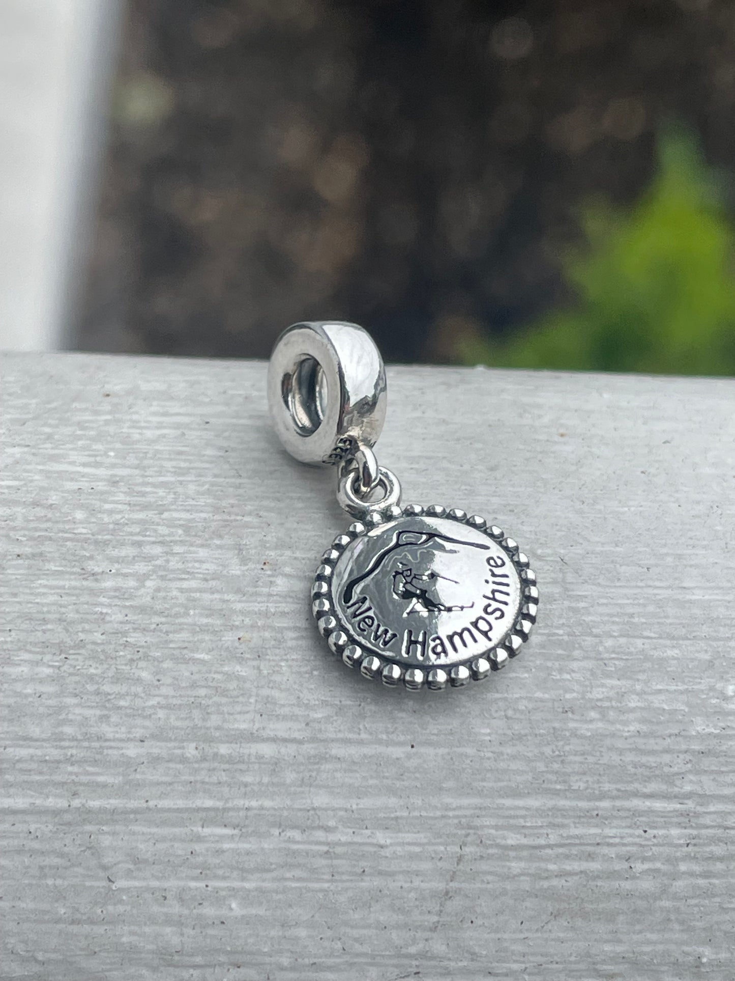 Pandora New Hampshire Exclusive Ski Vacation Travel Dangle Charm