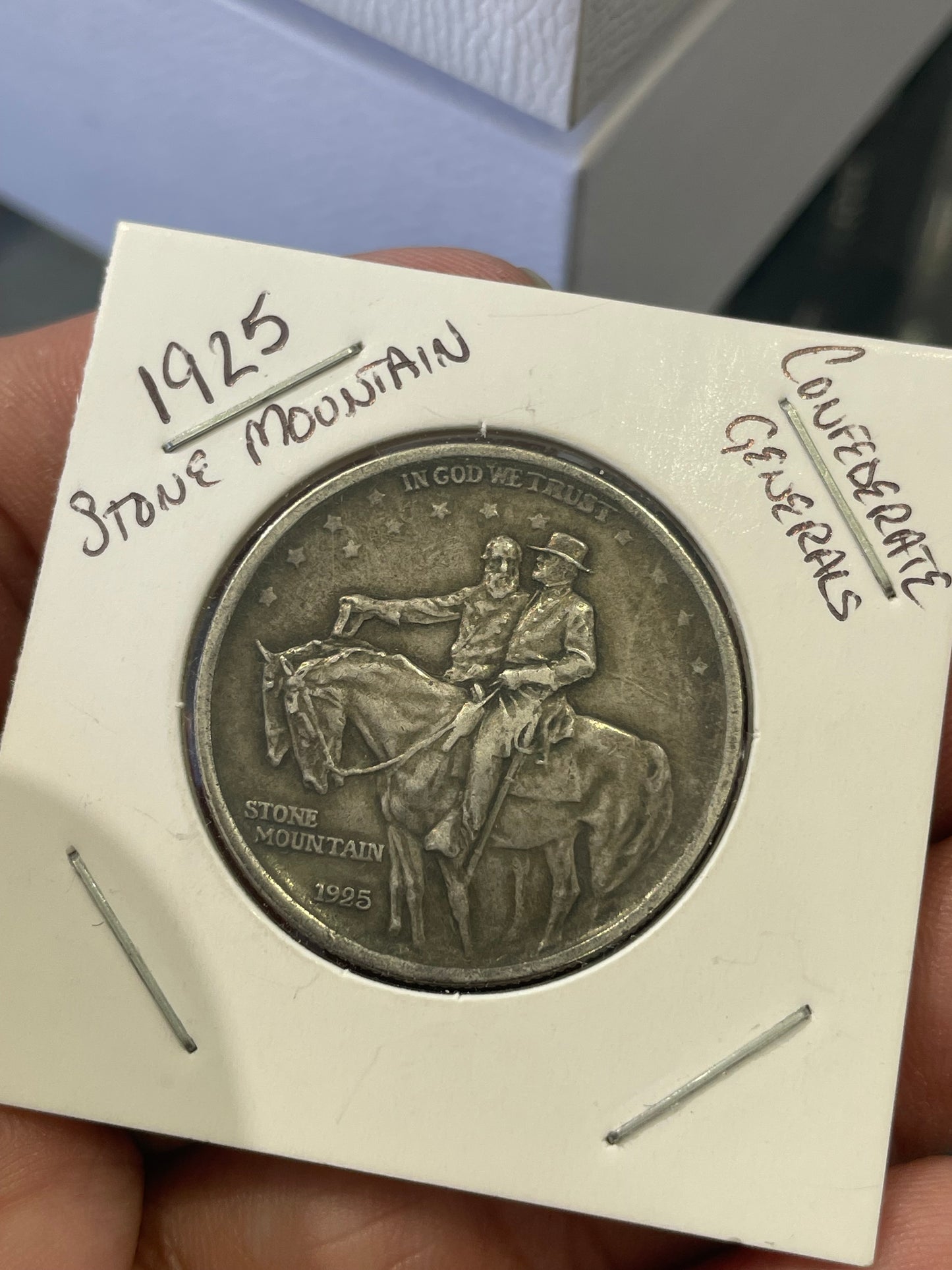 1925 Stone Mountain Confederate Generals Liberty Half Dollar
