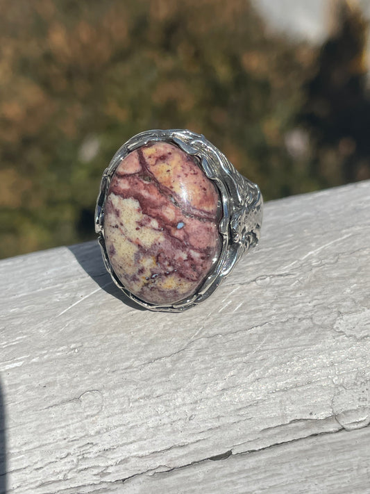 925 Sterling Silver Large Picture Ring