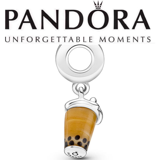 Pandora Boba Bubble Tea Drink Dangle Charm 791685C01