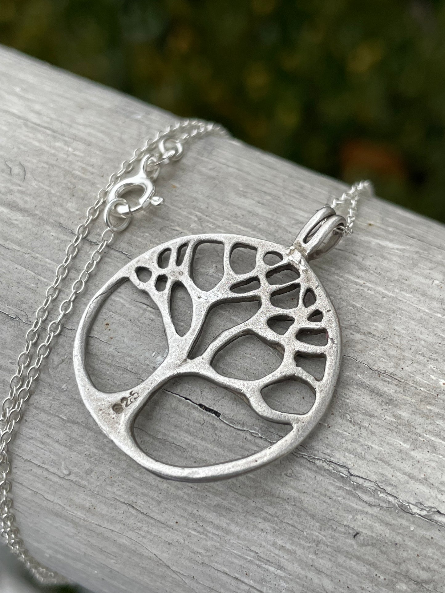 925 Sterling Silver Tree of Life Necklace