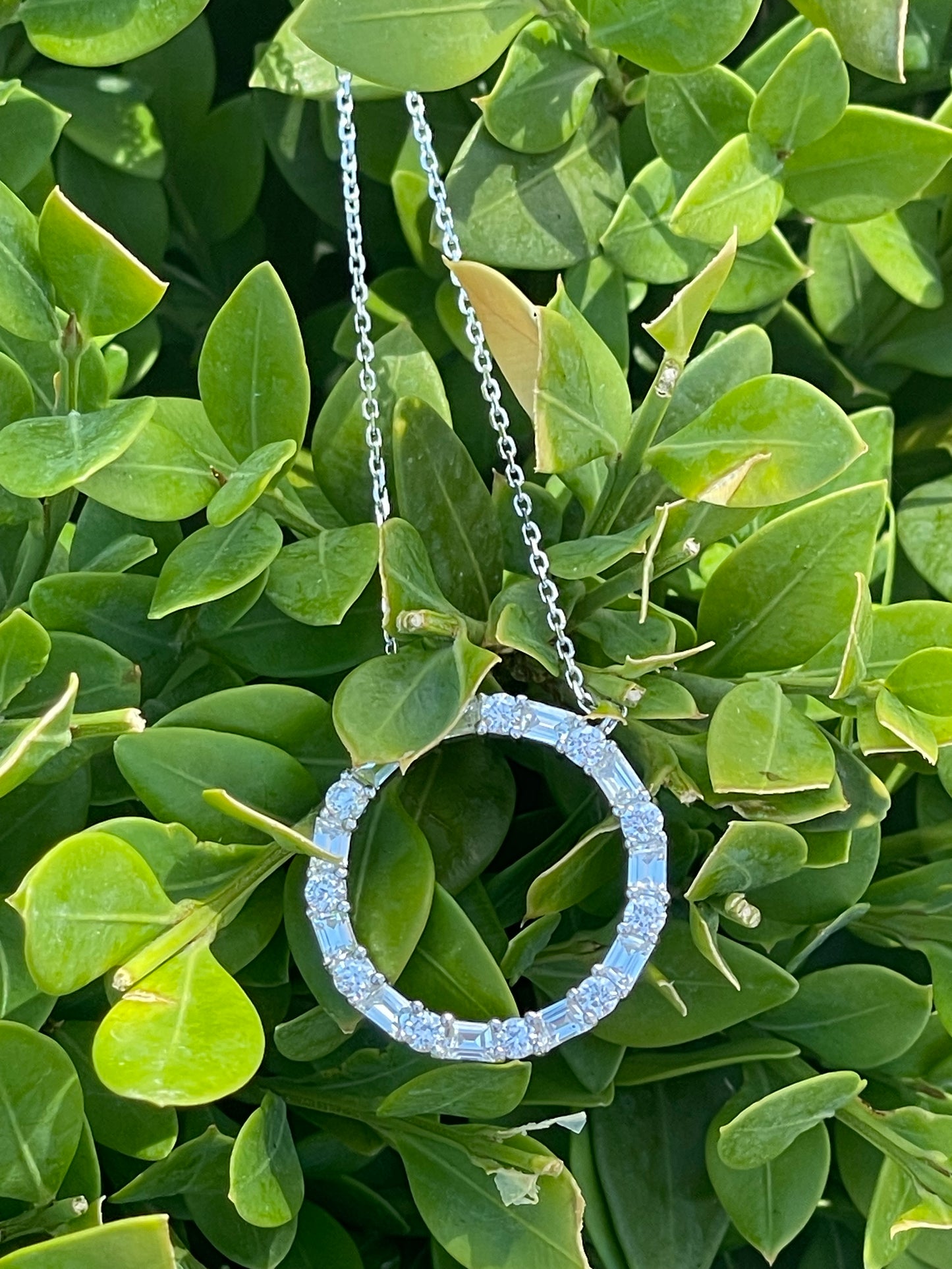 925 Sterling Silver Circle of Life Necklace