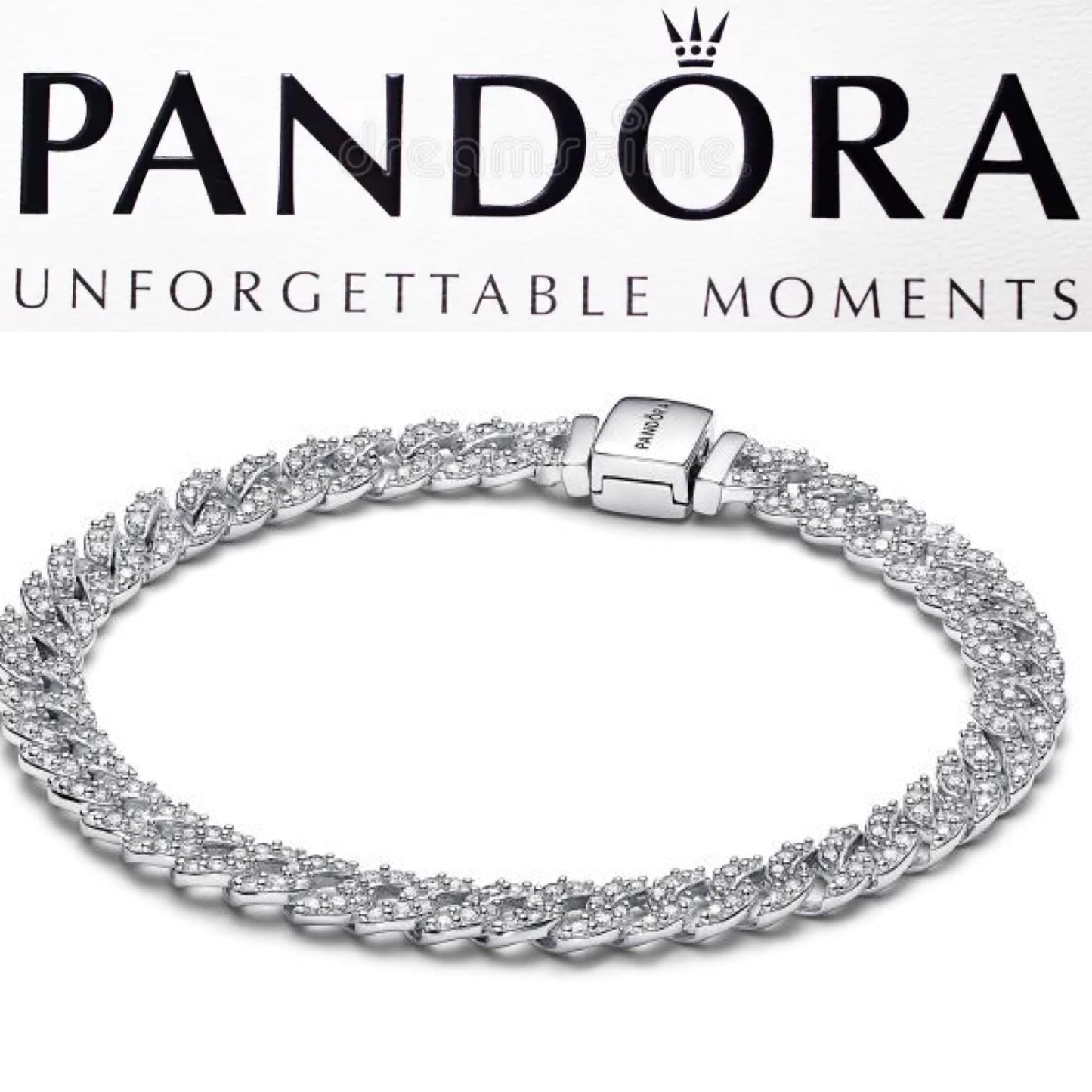 Pandora Timeless Pavé Chain Sparkling Bracelet 593008C01