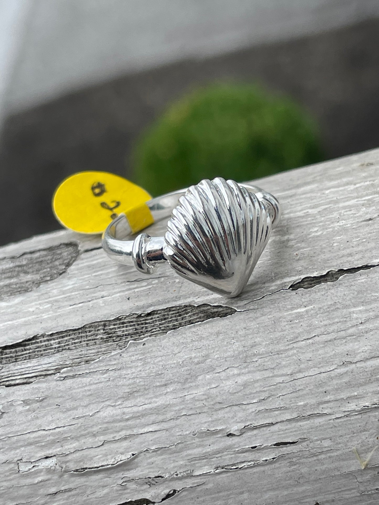 925 Sterling Silver Seashell Ring