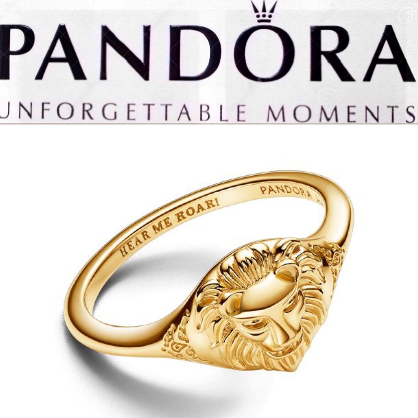 Pandora 163139C00 Game of Thrones Lannister Lion Ring