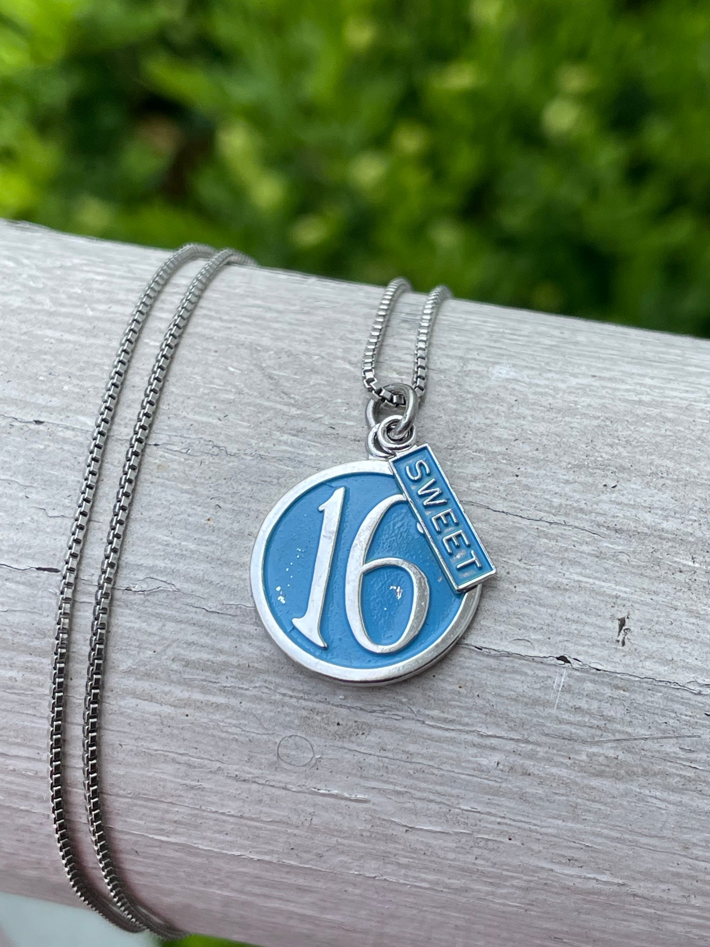 925 Sterling Silver Sweet 16 Necklace