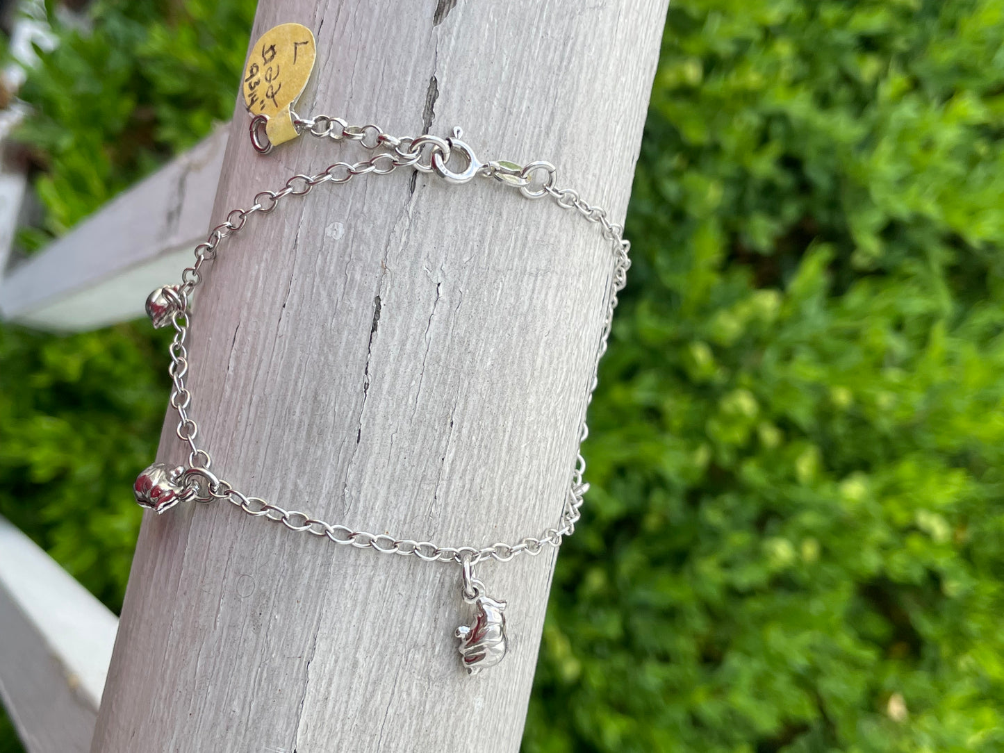 925 Sterling Silver Lucky Elephant Anklet