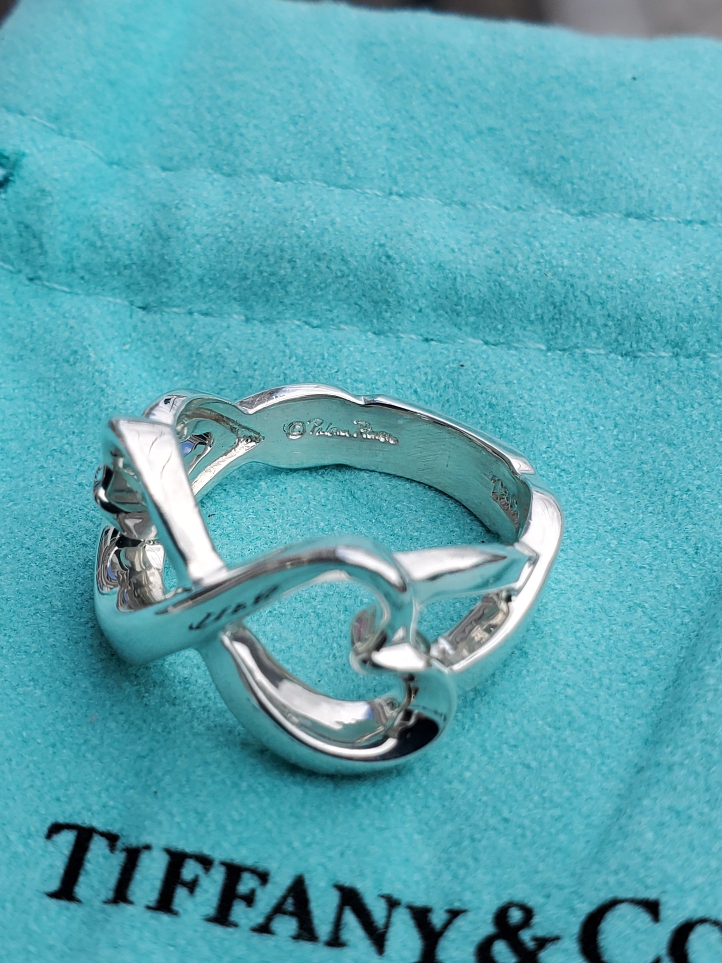925 Sterling Silver Tiffany & Co. Infinite Love Paloma Picasso