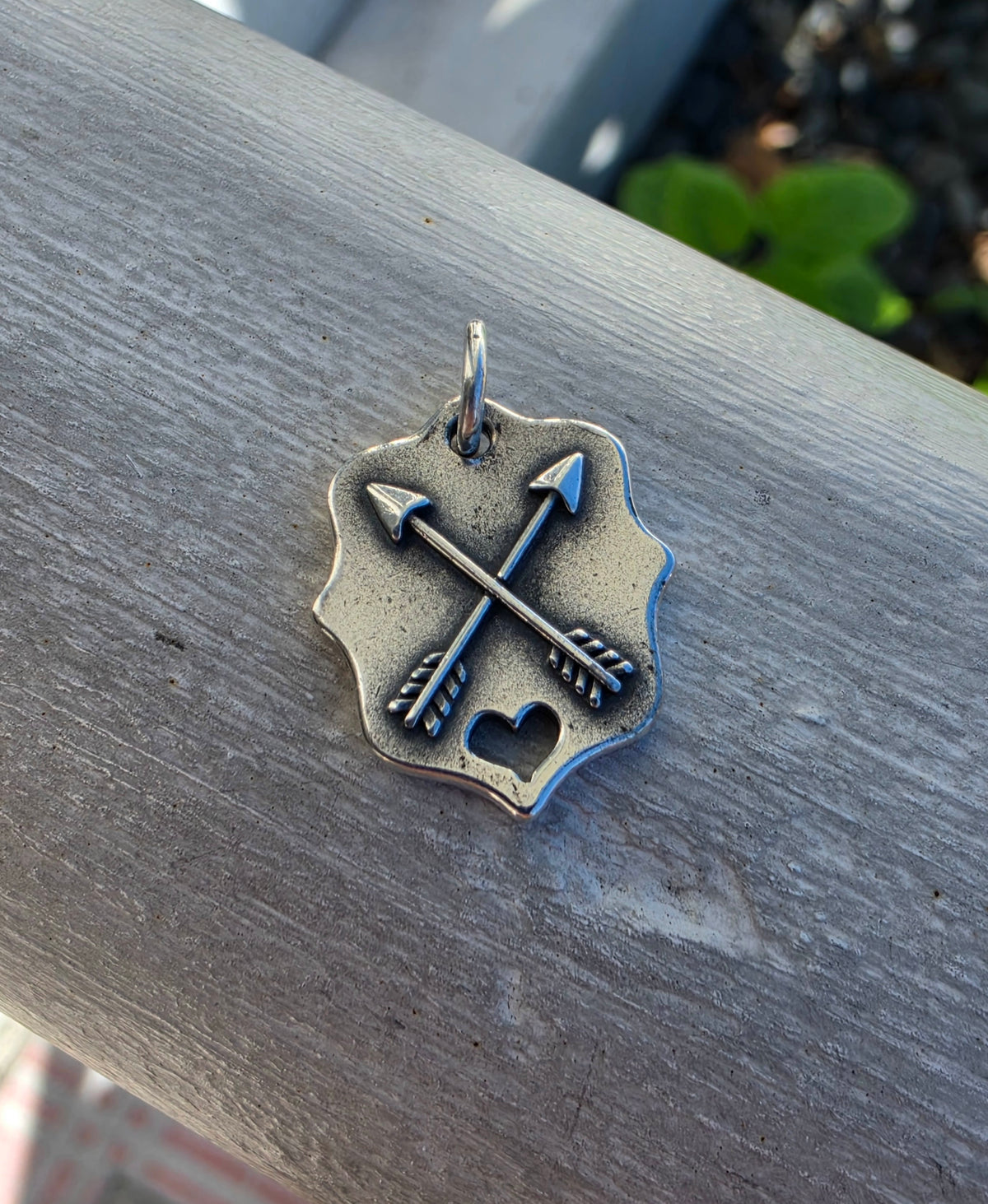 925 Sterling Silver James Avery Arrows Of Friendship Charm Pendant