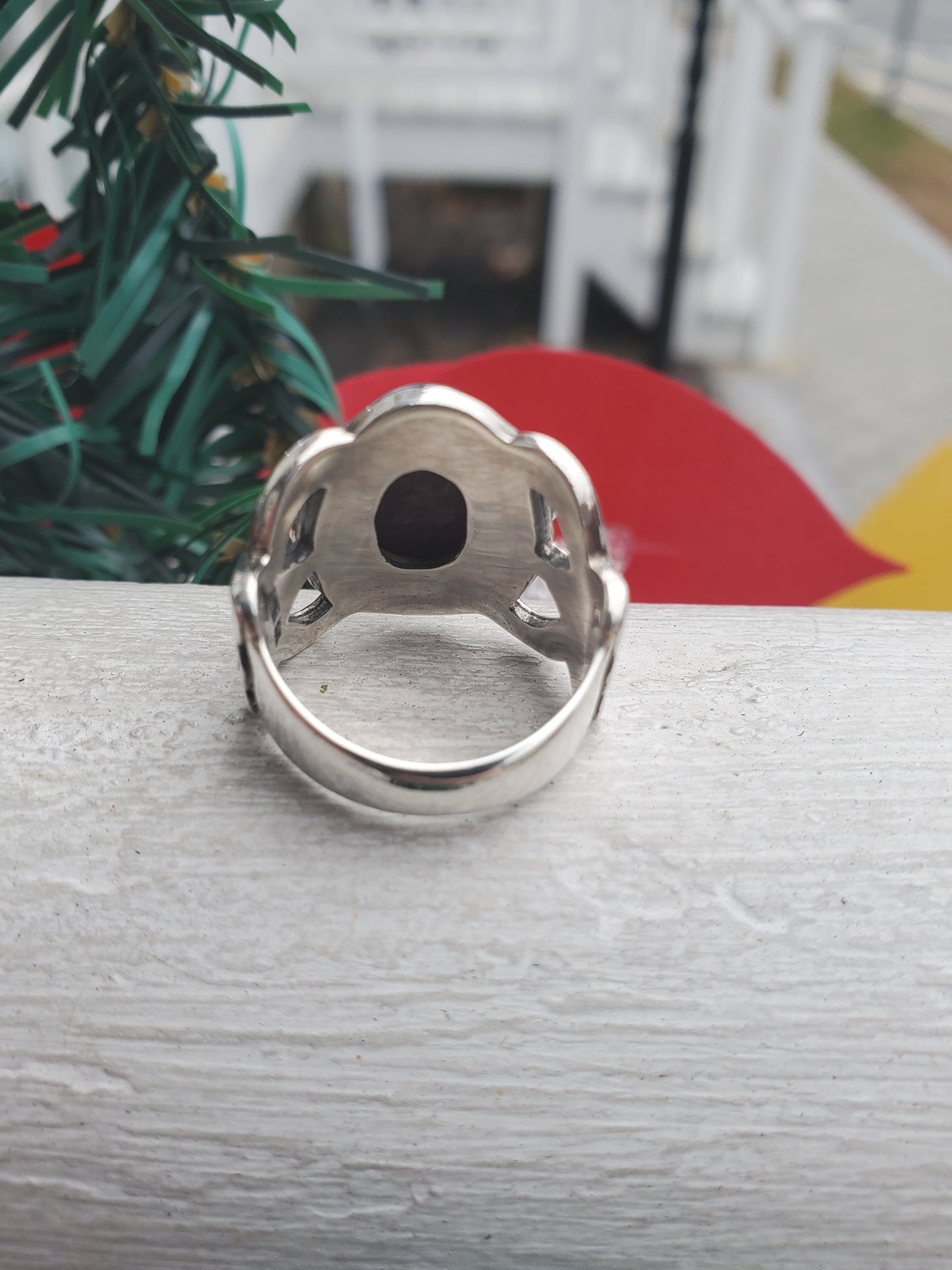 925 Sterling Silver & 14k Gold Designer BA Suarti Charoite Beaded Ring