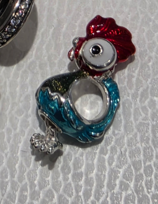 Pandora Disney Moana HEY HEY Chicken Bead Charm