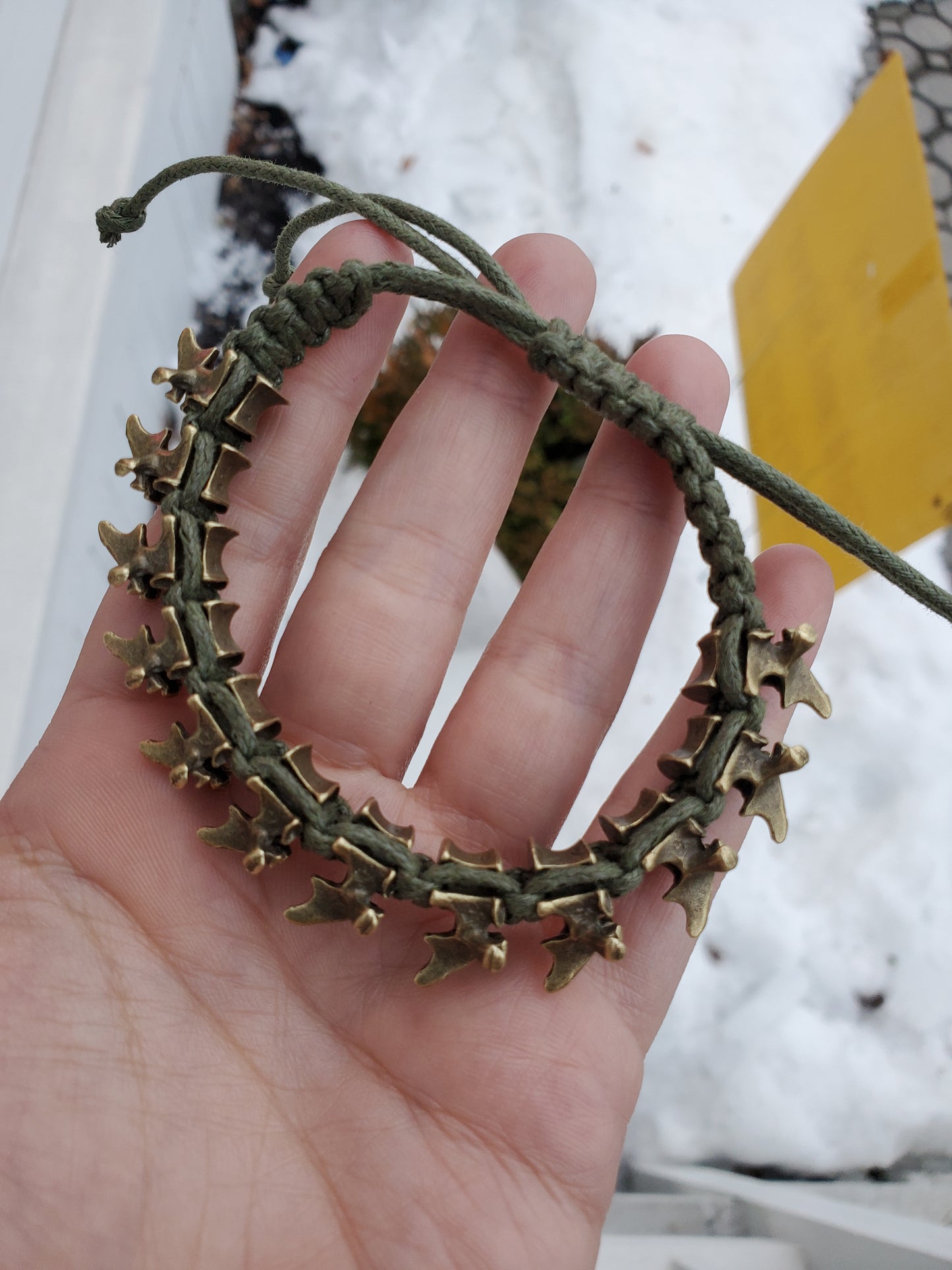 Adjustable Stainless Steel Dragon Spine Bracelet