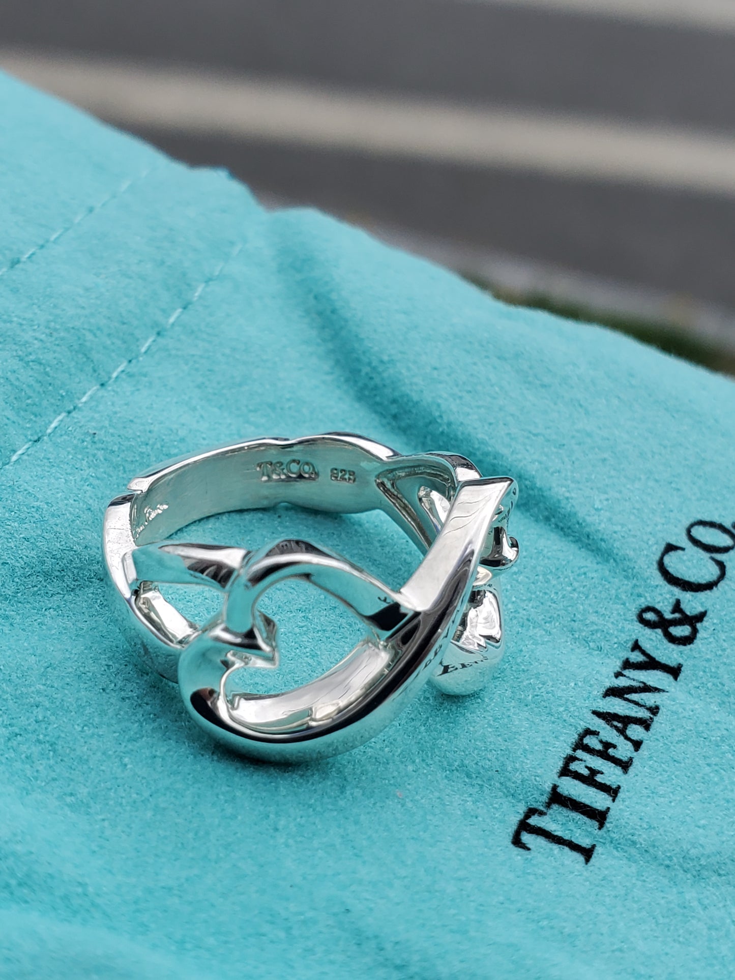 925 Sterling Silver Tiffany & Co. Infinite Love Paloma Picasso
