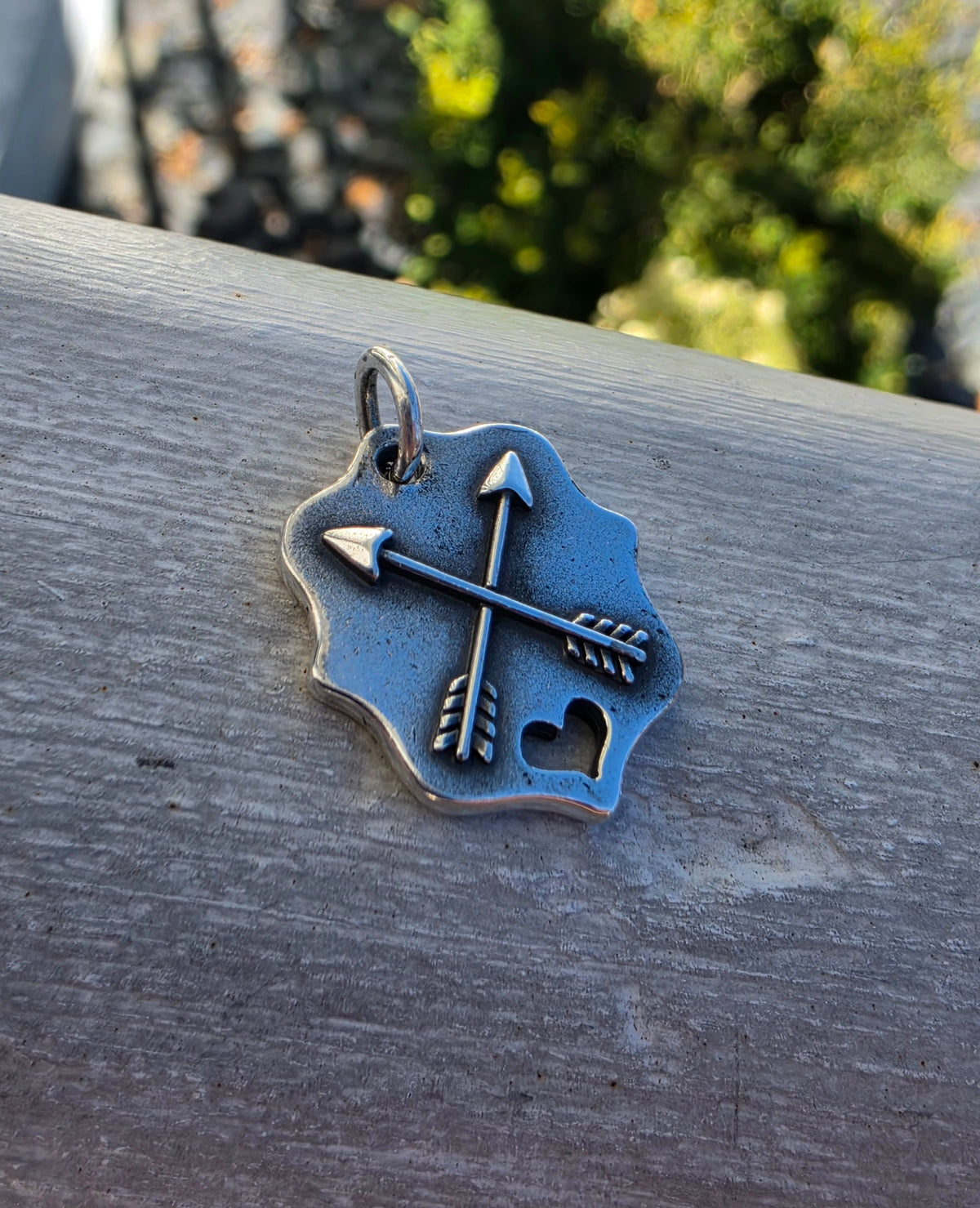 925 Sterling Silver James Avery Arrows Of Friendship Charm Pendant