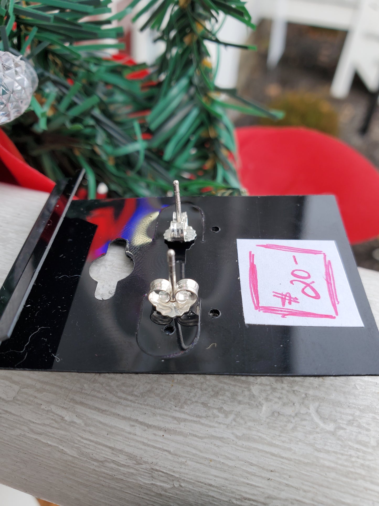 925 Sterling Silver 2tone Rose Vermeil Lucky Elephant Stud Earrings